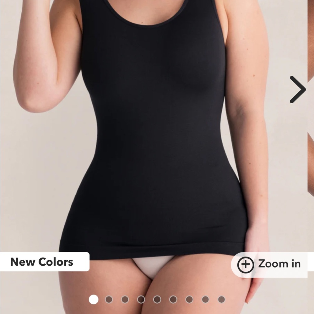 Shapermint Black Shapewear Tank Top